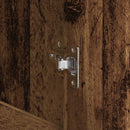 vidaXL Széf fiókkal Régi fa 120 x 41 x 75 cm Faanyag