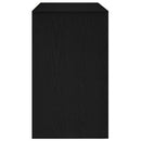 vidaXL Széf fiókkal Fekete tölgy 120 x 41 x 75 cm Faanyag