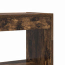 vidaXL Könyvszekrény polcokkal Füstölt tölgy 80 x 30 x 198 cm Faanyag