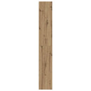 vidaXL Könyvespolc polcokkal Artisan tölgy 80 x 30 x 198 cm Faanyag