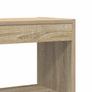vidaXL Könyvespolc Sonoma tölgy 100 x 30 x 198 cm Faanyag