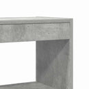 vidaXL Könyvespolc Beton Szürke 100 x 30 x 198 cm Faanyag