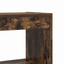 vidaXL Könyvespolc Füstölt tölgy 100 x 30 x 198 cm Faanyag