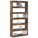 vidaXL Könyvespolc Barna Faanyag