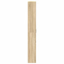 vidaXL Ruhásszekrény polcokkal Sonoma tölgy 55 x 25 x 189 cm Faanyag