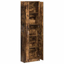 vidaXL Ruhásszekrény polcokkal Füstölt tölgy 55 x 25 x 189 cm Faanyag