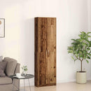 vidaXL Ruhásszekrény polcokkal Öreg fa 55 x 25 x 189 cm Faanyag