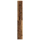 vidaXL Ruhásszekrény polcokkal Öreg fa 55 x 25 x 189 cm Faanyag