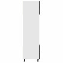 vidaXL Mikrosütő Szekrény Riga Musta tammi 60 x 57 x 207 cm Faanyag