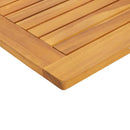 vidaXL Asztallap Barna 80 x 40 x 2 cm tömör akácfa