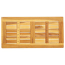 vidaXL Asztallap Barna 80 x 40 x 2 cm tömör akácfa