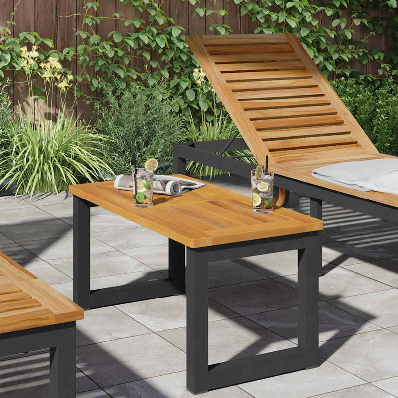 vidaXL Asztallap Barna 80 x 40 x 2 cm tömör akácfa