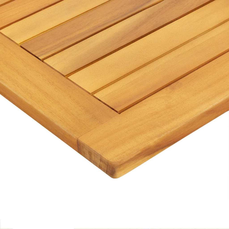 vidaXL Asztallap Barna 90 x 45 x 2 cm tömör akácfa