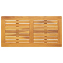 vidaXL Asztallap Barna 90 x 45 x 2 cm tömör akácfa