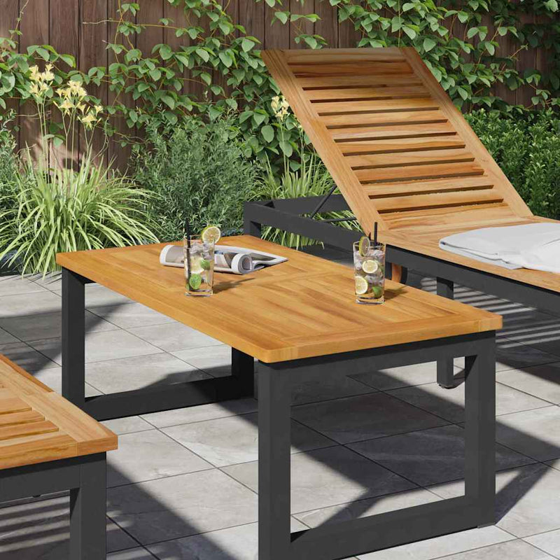 vidaXL Asztallap Barna 100 x 50 x 2 cm tömör akácfa