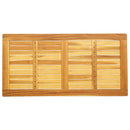 vidaXL Asztallap Barna 110 x 55 x 2 cm tömör akácfa