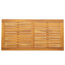 vidaXL Asztallap Barna 110 x 55 x 2 cm tömör akácfa