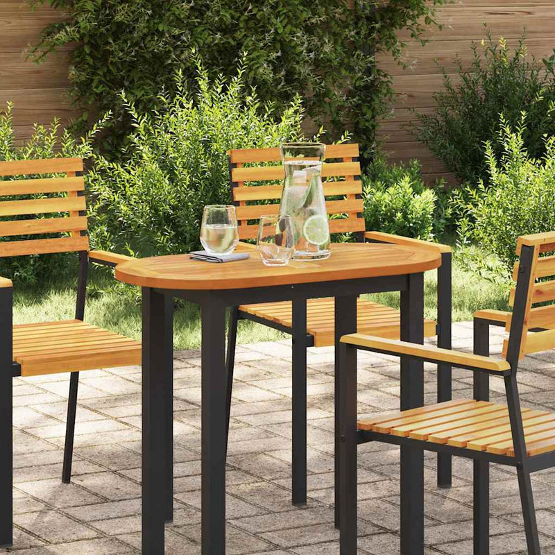 vidaXL Asztallap Barna 80 x 40 x 2 cm tömör akácfa