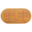 vidaXL Asztallap Barna 80 x 40 x 2 cm tömör akácfa