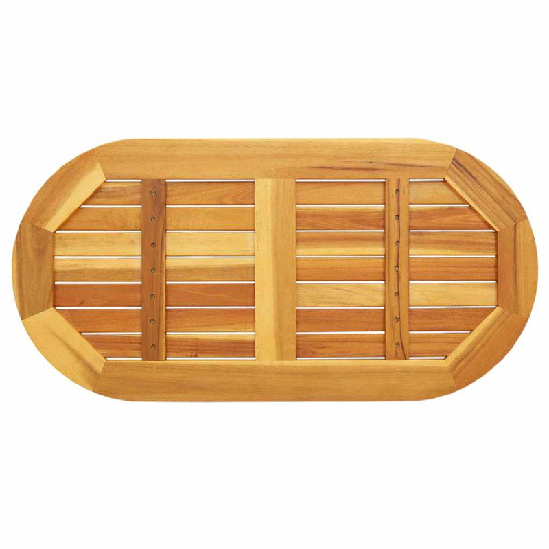 vidaXL Asztallap Barna 90 x 45 x 2 cm tömör akácfa