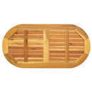 vidaXL Asztallap Barna 100 x 50 x 2 cm tömör akácfa