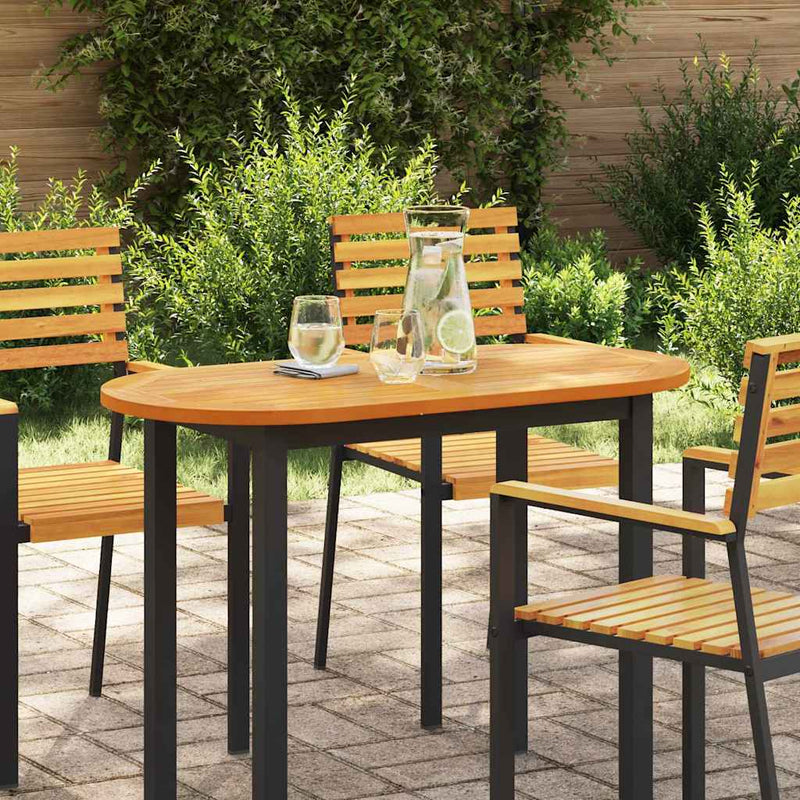 vidaXL Asztallap Barna 100 x 50 x 2 cm tömör akácfa