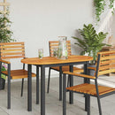 vidaXL Asztallap Barna 100 x 50 x 2 cm tömör akácfa