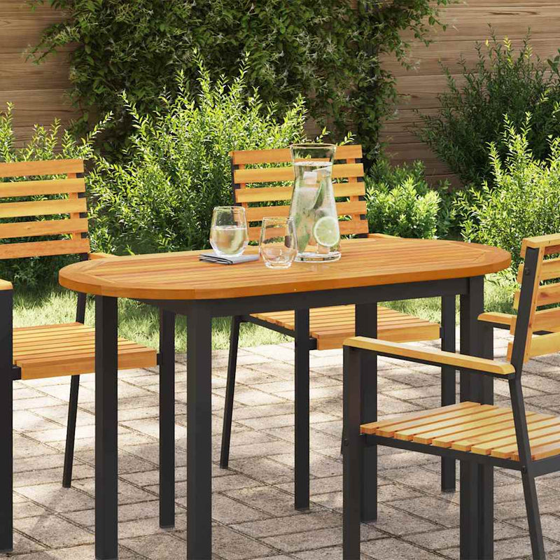 vidaXL Asztallap Barna 110 x 55 x 2 cm tömör akácfa