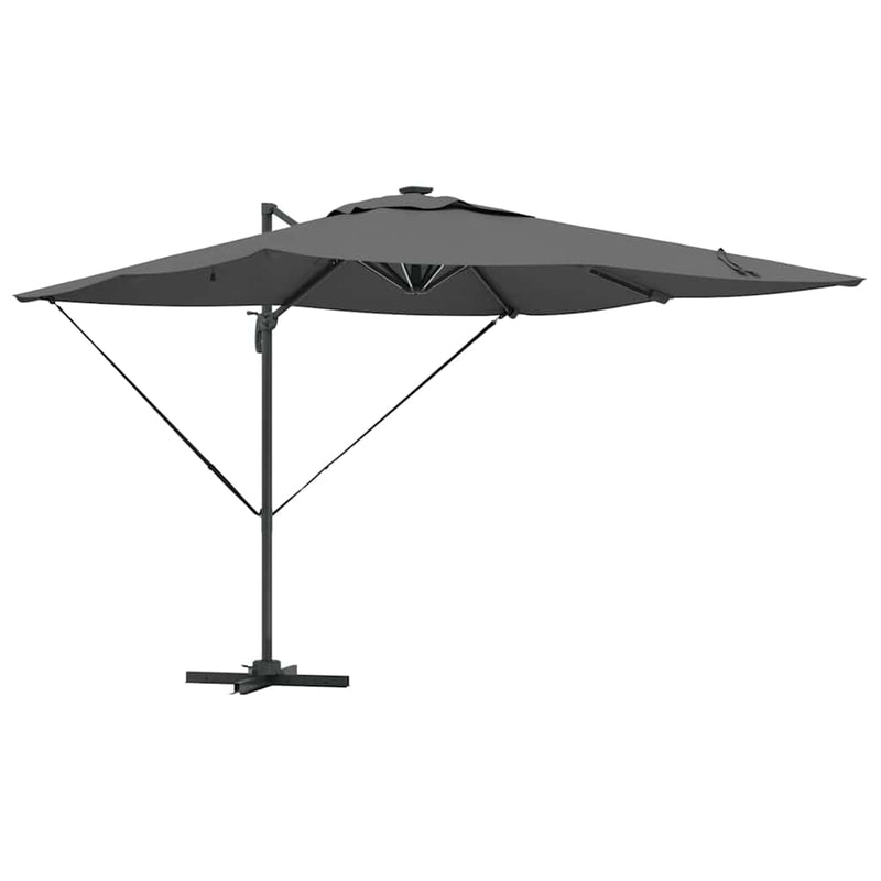 vidaXL Napernyő 286 x 285 x 270 cm Alumínium