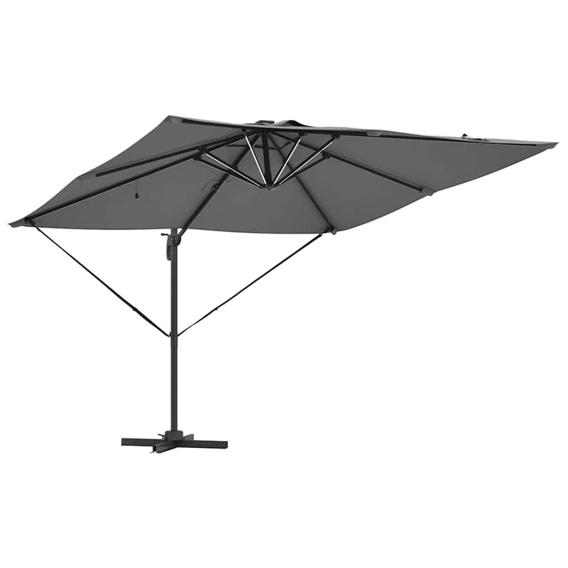vidaXL Napernyő 286 x 285 x 270 cm Alumínium