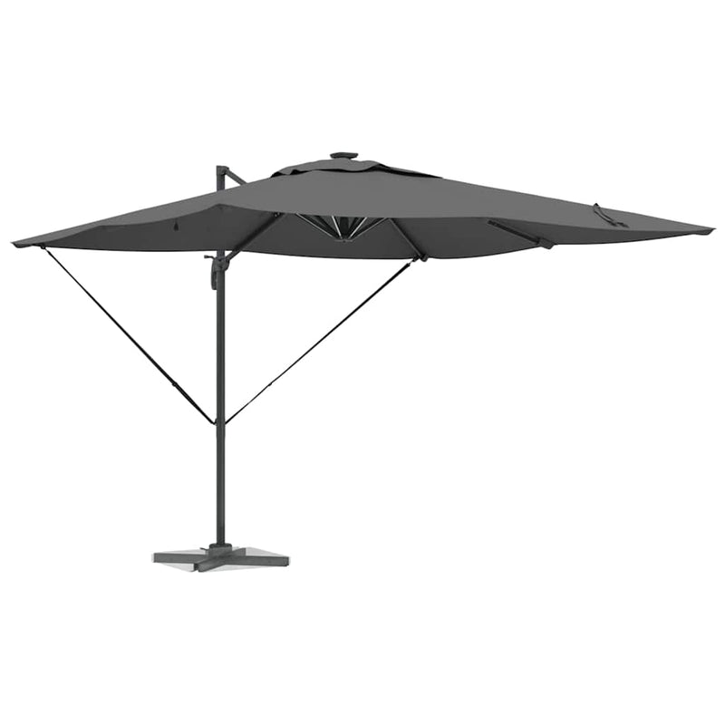 vidaXL Napernyő 286 x 285 x 270 cm Alumínium