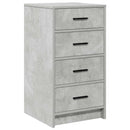 vidaXL Öltözködőasztal tükör lámpákkal fiókkal 3 pcs Szürke Faanyag
