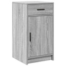 vidaXL Öltözködőasztal fiókkal 2 pcs Szürke 50 x 41 x 135 cm Faanyag