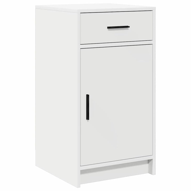 vidaXL Öltözködőasztal fiókkal 3 pcs Fehér 40 x 41 x 75 cm Faanyag