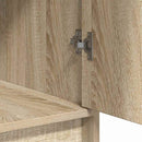 vidaXL Öltözködőasztal fiókkal 3 pcs Barna 40 x 41 x 75 cm Faanyag