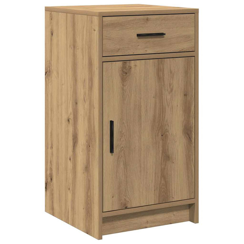 vidaXL Öltözködőasztal fiókkal 3 pcs Barna 40 x 41 x 75 cm Faanyag