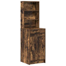 vidaXL Öltözködőasztal fiókkal 2 pcs Barna 78.5 x 41 x 135 cm Faanyag