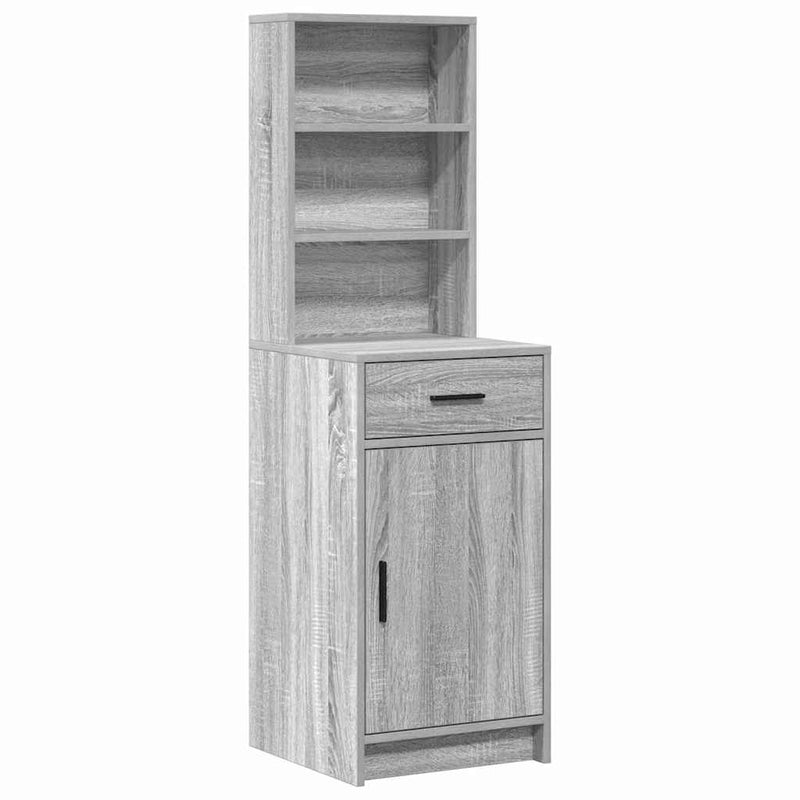 vidaXL Sminkasztal Készlet 2 pcs Szürke sonoma 50 x 41 x 135 cm
