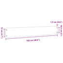 vidaXL gyepszegélyek 30 db 15x103 cm rozsdamentes acélból