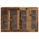 vidaXL Fali Szekrények 2 pcs Régi fa 69,5 x 34 x 90 cm Faanyag