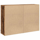 vidaXL Széf Régi fa 60 x 31 x 84 cm Faanyag