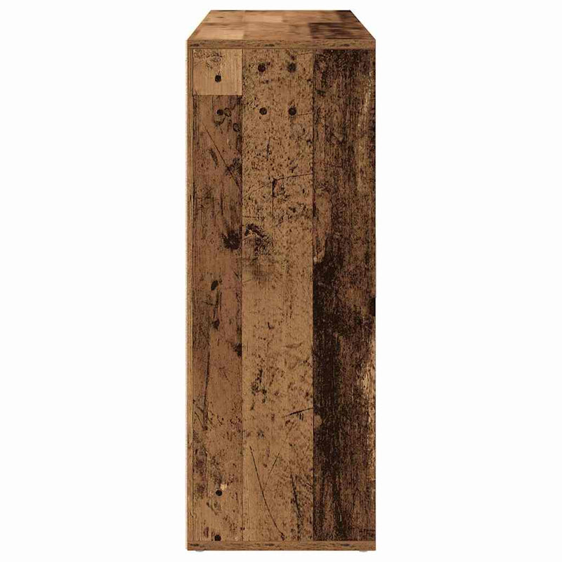 vidaXL Széf Régi fa 60 x 31 x 84 cm Faanyag