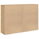 vidaXL Széf kézműves tölgy 60 x 31 x 84 cm Faanyag