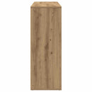 vidaXL Széf 2 pcs Artisan tölgy 60 x 31 x 84 cm Faanyag
