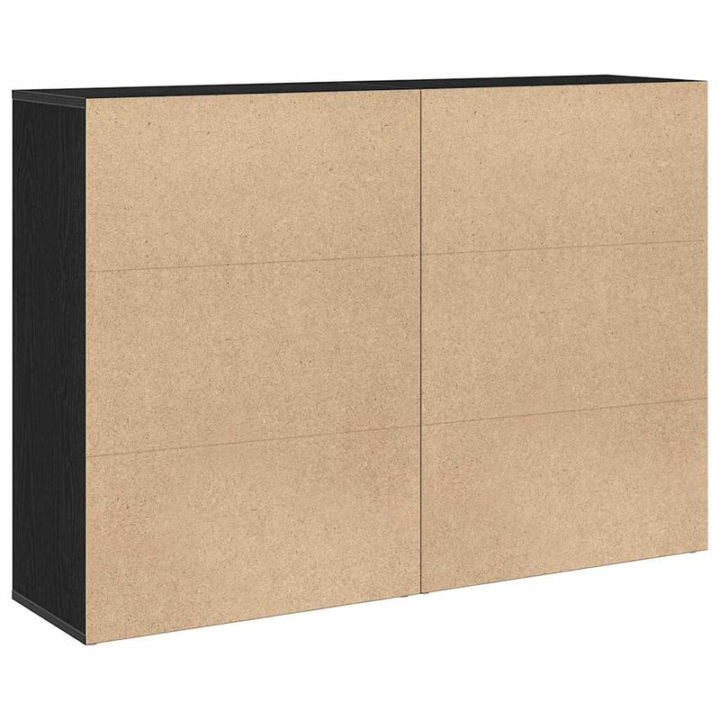 vidaXL Büfé Musta tammi 60 x 31 x 84 cm Faanyag