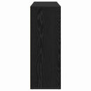 vidaXL Széf Musta tammi 60 x 31 x 84 cm Faanyag