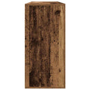 vidaXL Oldalszekrények 2 pcs Régi fa 79 x 38 x 80 cm Faanyag