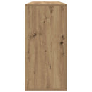 vidaXL Széf 2 pcs Artisan tölgy 79 x 38 x 80 cm Faanyag