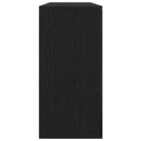 vidaXL Széf 2 pcs Fekete tölgy 79 x 38 x 80 cm Faanyag