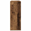 vidaXL Oldalszekrények fiókkal 2 pcs Régi fa 60 x 31 x 84 cm Faanyag